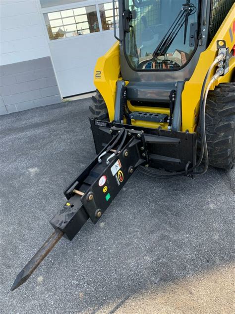 ice breaker for skid steer|skid steer with breaker rental.